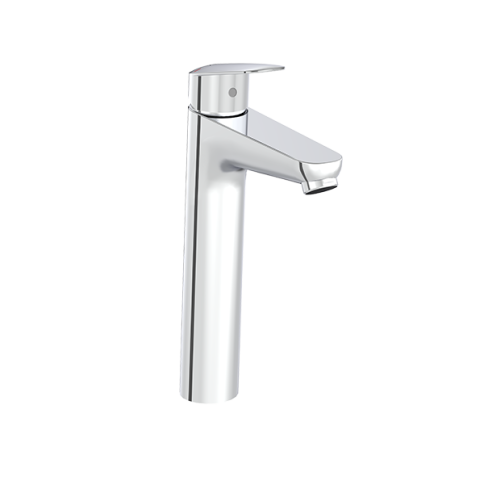 Vitra Flow Round A42927EXP смеситель для раковины высокий хром