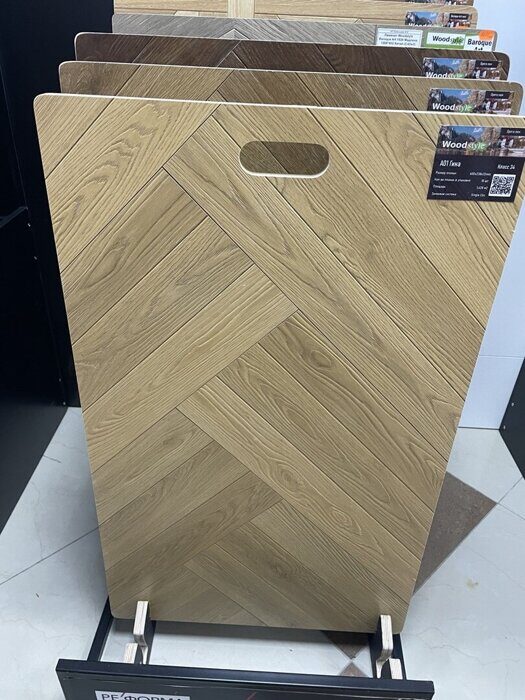 A01 Гина WoodStyle Opera New ламинат 34 класс, 12 мм с фаской