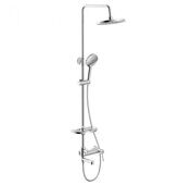 Minima LM3862C душевая система с тропическим душем, короткий излив, хром Lemark