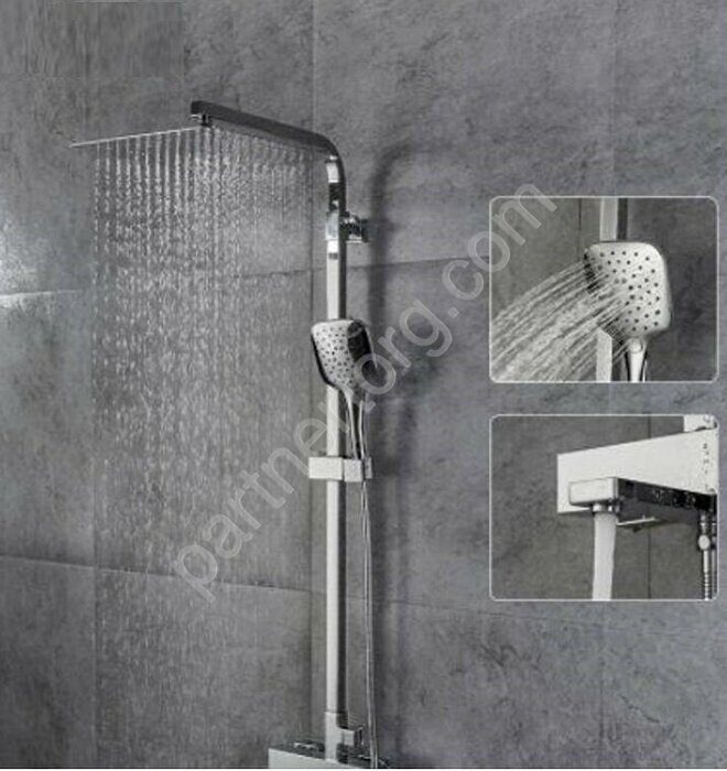 Futura G2418-1 Gappo душевая система со смесителем цвет хром