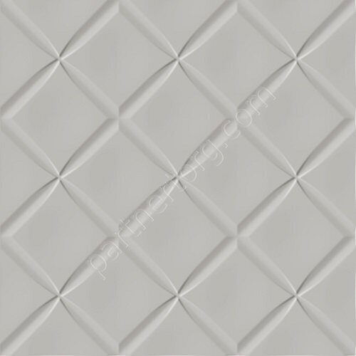 Genesis Play Silver натуральный керамогранит серый Italon 15х15см