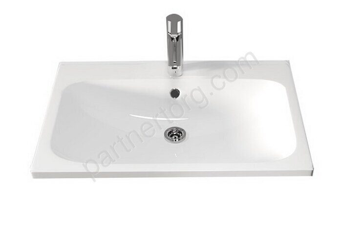 Atom 60см Polytitan раковина на тумбу 1 Марка