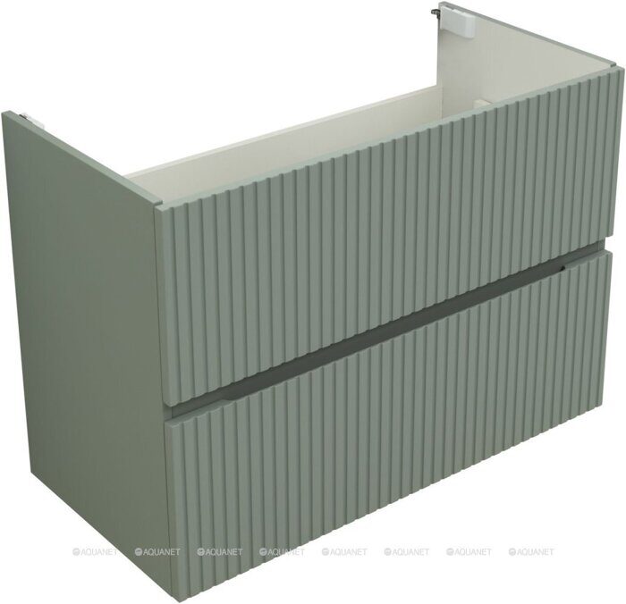 Джейн 90 тумба мисти грин для ванной комнаты Aquanet