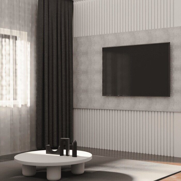 Панель ПВХ сатин Novita Wall Северное сияние 120х60см, 2,5мм