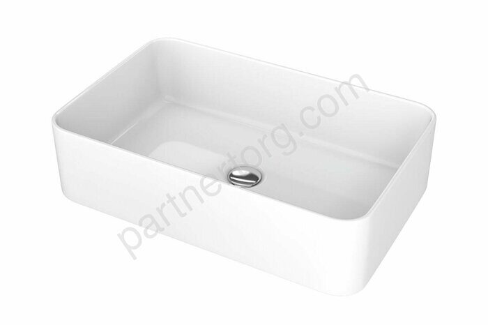 Олимпия-56 раковина настольная керамическая 56х36,5см