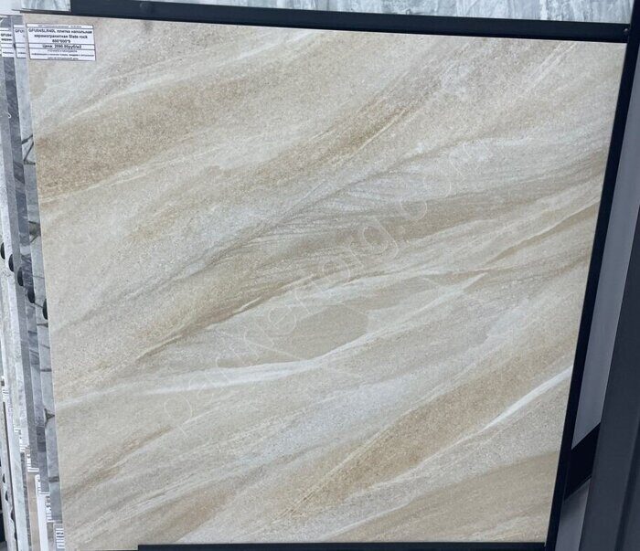 Slate Rock керамогранит бежевый лаппатированный 60х60см Alma Ceramica GFU04SLR40L