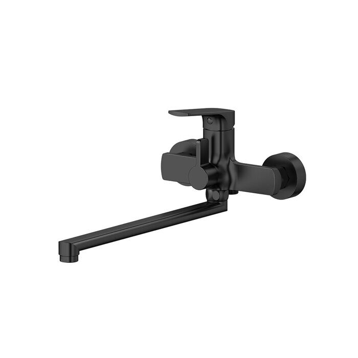 S30.22.06 Splenka Смеситель для ванны с душем, черный