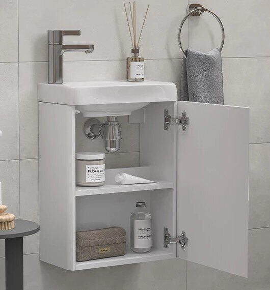 Bio 40 Velvex подвесная тумба белая для ванной комнаты с раковиной Bio 40