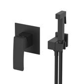 Raglo R01.53.06 смеситель с гигиеническим душем встраиваемый, черный