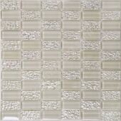 Серебряная стеклянная мозаика Exclusive series SG-8028