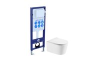 Set Aquatek Оберон комплект рама INS-0000017 и унитаз AQ1365T-00