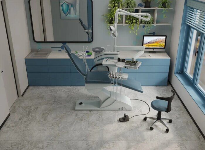 Water Stone 1009-1 замковый кварц-виниловый SPC ламинат Alpine Floor