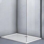 Veconi KP11B-100-01-C4 боковая панель 100х195 см, профиль черный, стекло прозрачное