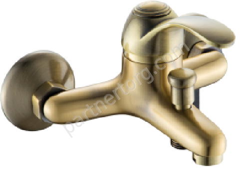 Arabic смеситель для ванной с коротким изливом Gross Aqua 2536516BRL