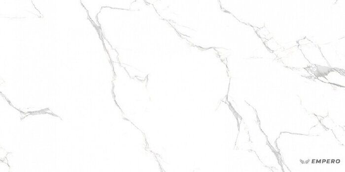 Amira Statuario White белый керамогранит полированный 120х60см Empero