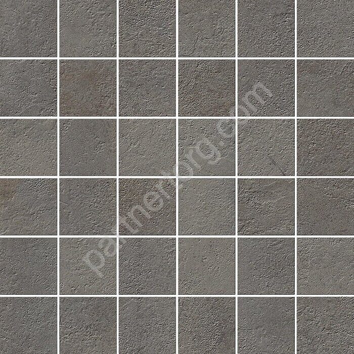 Millennium Black матовая мозаичная плитка чёрная Italon 30х30х7см