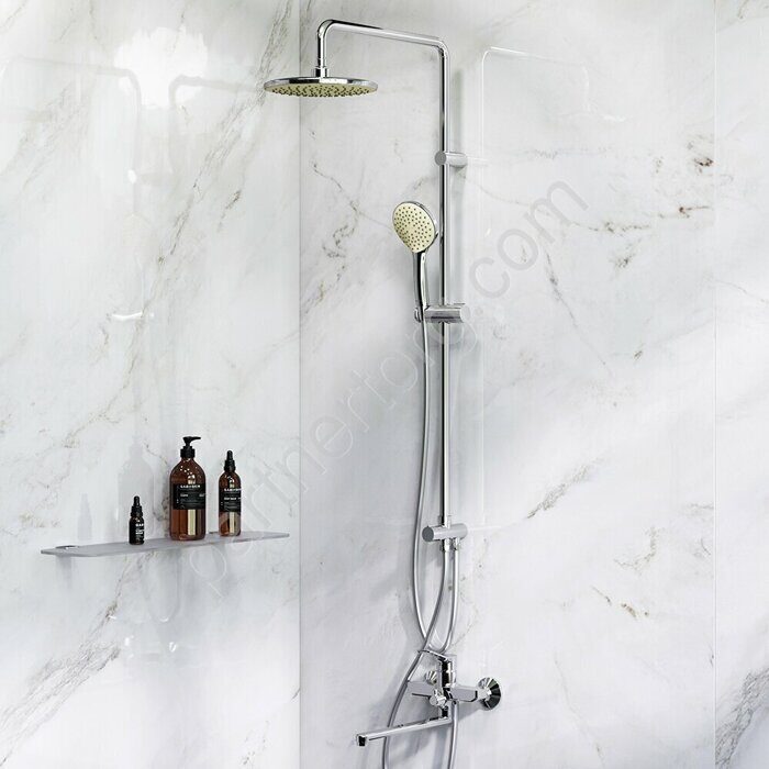 F40885A94 Набор X-Joy: душевая система, смеситель для ванны/душа излив 300 мм, хром, шт.