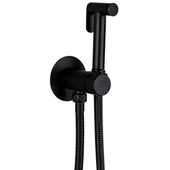 Frap F7505-6 смеситель с гигиеническим душем, чёрный