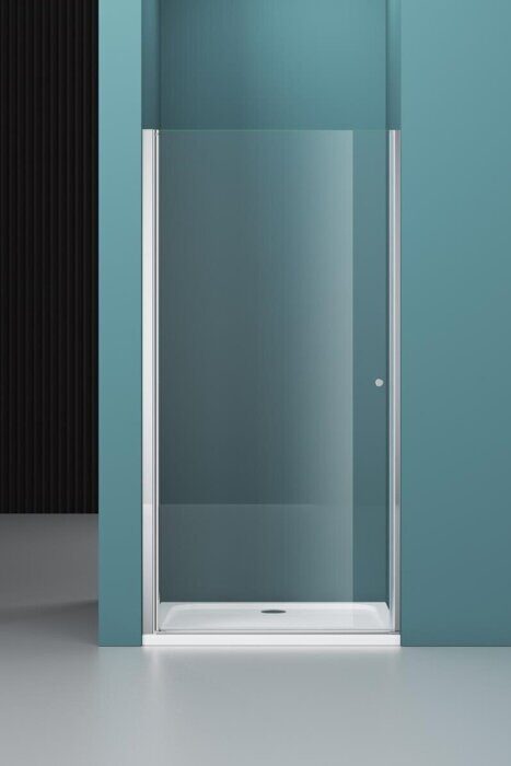 BelBagno ETNA-B-1-60-C-Cr-90 душевая дверь 60х195 см распашная, стекло прозрачное, профиль хром