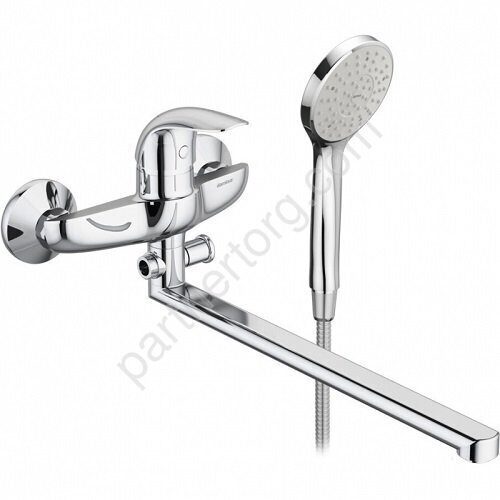 Palace Bit Damixa смеситель для ванны/душа с универсальным изливом и ручным душем, 319500000
