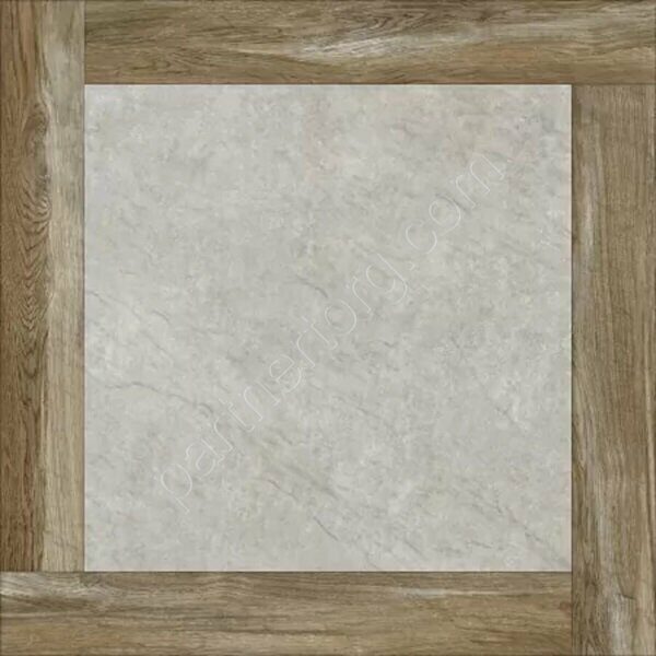 Ricci керамогранит серый матовый sugar-эффект дерево камень 60х60см Alma Ceramica GFU04RIC47R