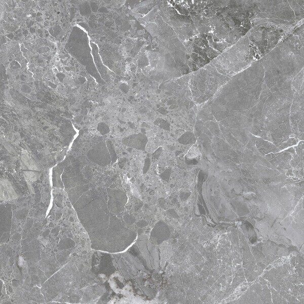 Greiny Graphite Artkera керамогранит серый матовый 60х60см