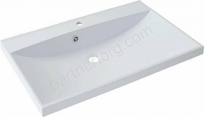 Нота New 75 раковина-столешница на мебель