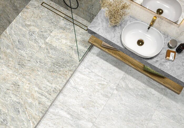 Sirius Gold LCM керамогранит серый глянцевый 60х60см