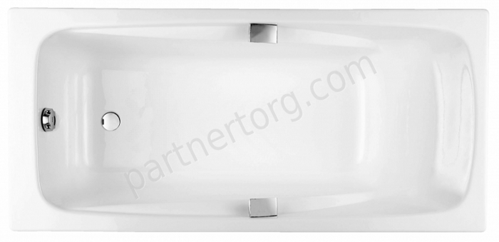 Repos 170x80 Jacob Delafon ванна чугунная с отверстиями под ручки E2915-00