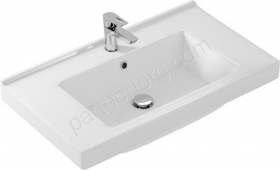 Grand 80 раковина прямоугольная белая Cersanit