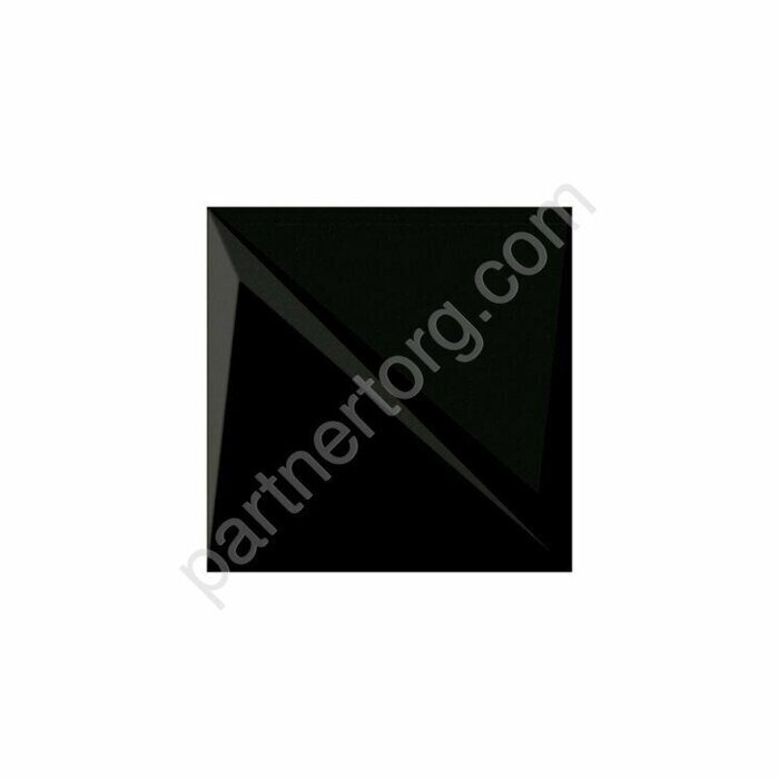 Millennium Полированная облицовачная плитка чёрная Italon 15x15см