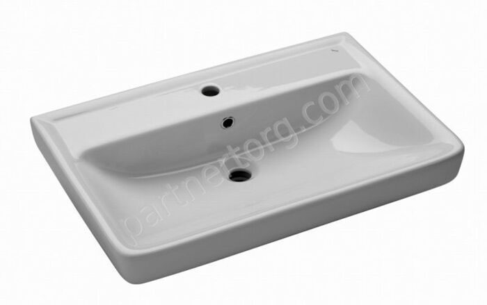 Балтика-Квадро 70.10 тумба для ванной комнаты Оника с умывальником Q-70