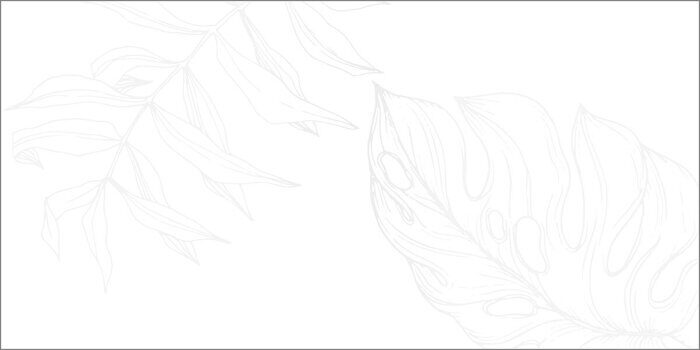 Lavina Ботаника белый керамогранит матовый блеск Global Tile 120х60см