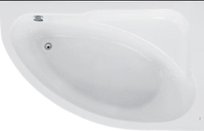 Welna Roca ванна акриловая ассиметричная 160х100см