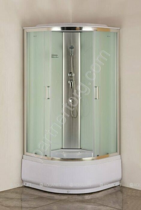 SC-1000Q душевая кабина 100х100см рифленое стекло Aquanet