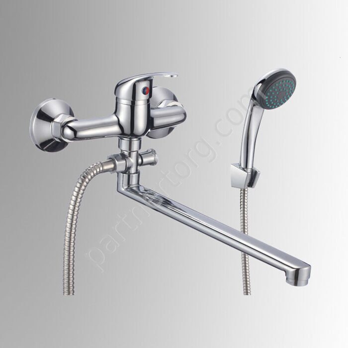 П 31 смеситель для ванны с поворотным изливом, одноручный Славен