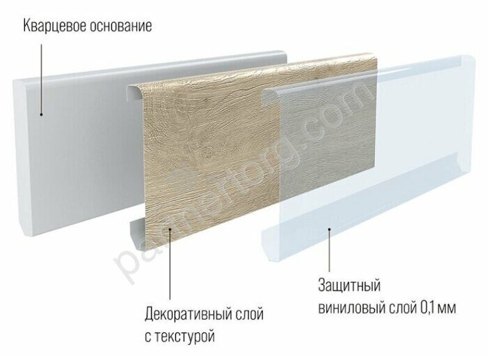 11-0 Белый Grand Sequoia плинтус напольный Alpine Floor