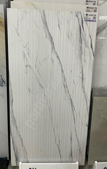 Lasa карвинг матовый  рельеф керамогранит 120х60 Global Tile