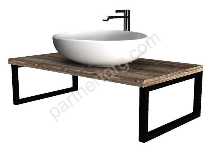 Grunge Loft Marka One Дуб Намибия столешница для ванной комнаты под раковину настольную