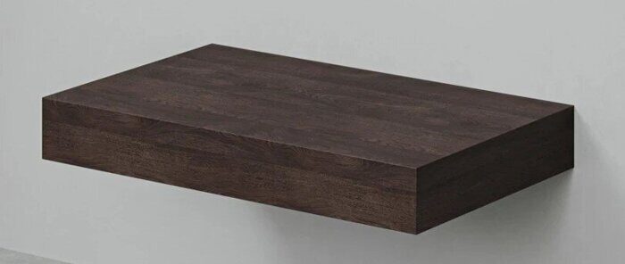 Unit 80 Velvex столешница под раковину дуб карпентер для ванной комнаты