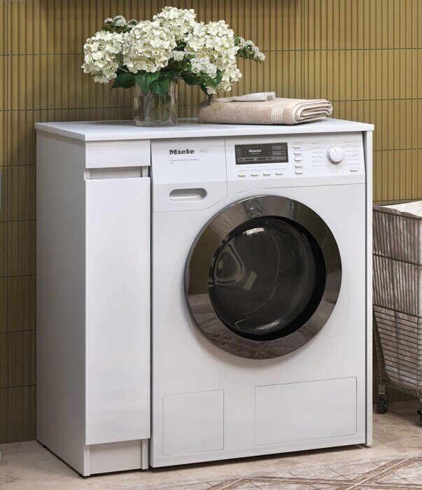 Urban 200-1-0 тумба для ванной комнаты со столешницей 80см над стиральной машиной