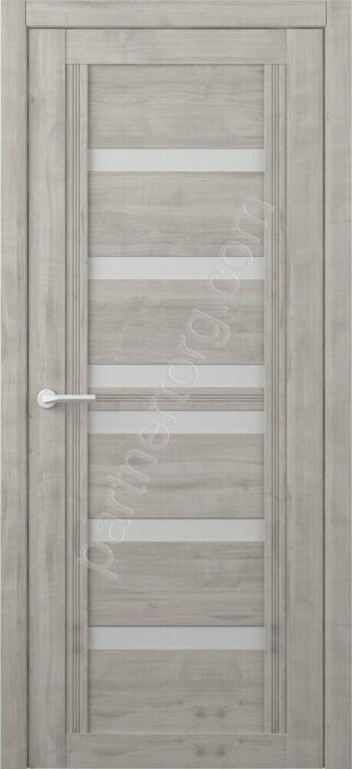 Миссури West дверь межкомнатная Soft Touch графит стекло мателюкс