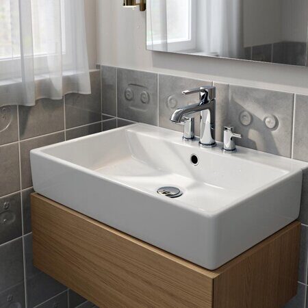 прямоугольная раковина