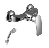 Plus Shape LM1703C смеситель для ванны и душа с однофункциональной лейкой, хром Lemark