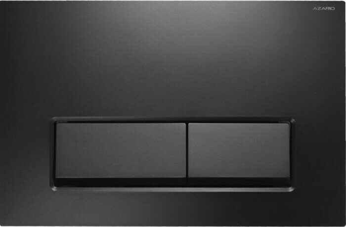 Azario New AZ-015.04 клавиша смыва для инсталляции черная