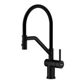 Raglo R86.41.06 смеситель для кухни со съемным изливом на магните, черный