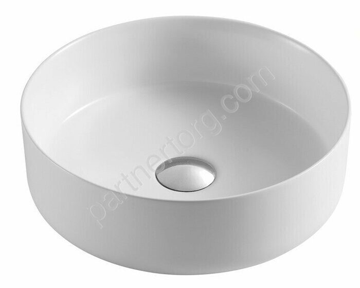 Azario белая матовая раковина настольная 35,5х35,5х12см AZ-3134-MW