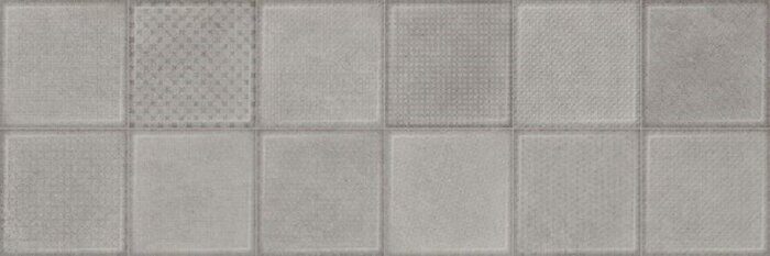 Cube облицованная плитка серая матовая 30х90см Alma Ceramica TWU3090CUB70R