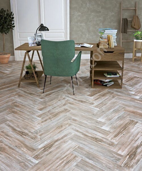 Oldie светло-бежевый матовый керамогранит 14,7x59,4см Laparet