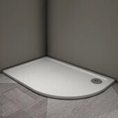 Veconi TZ11L-10090A-01-19C3 душевой поддон асимметричный 90х3 см, искусственный камень